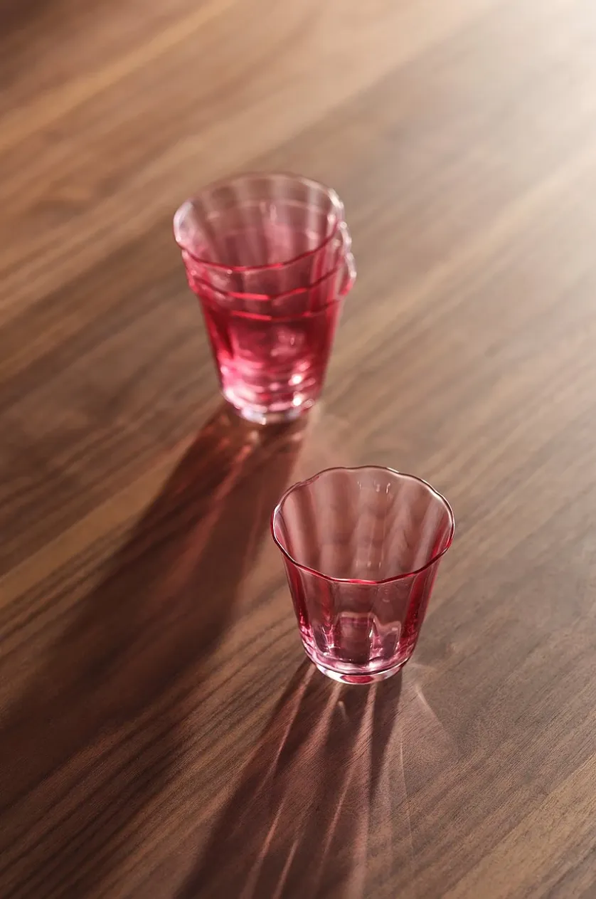 TULIP Glas mit Becher 4er-Pack