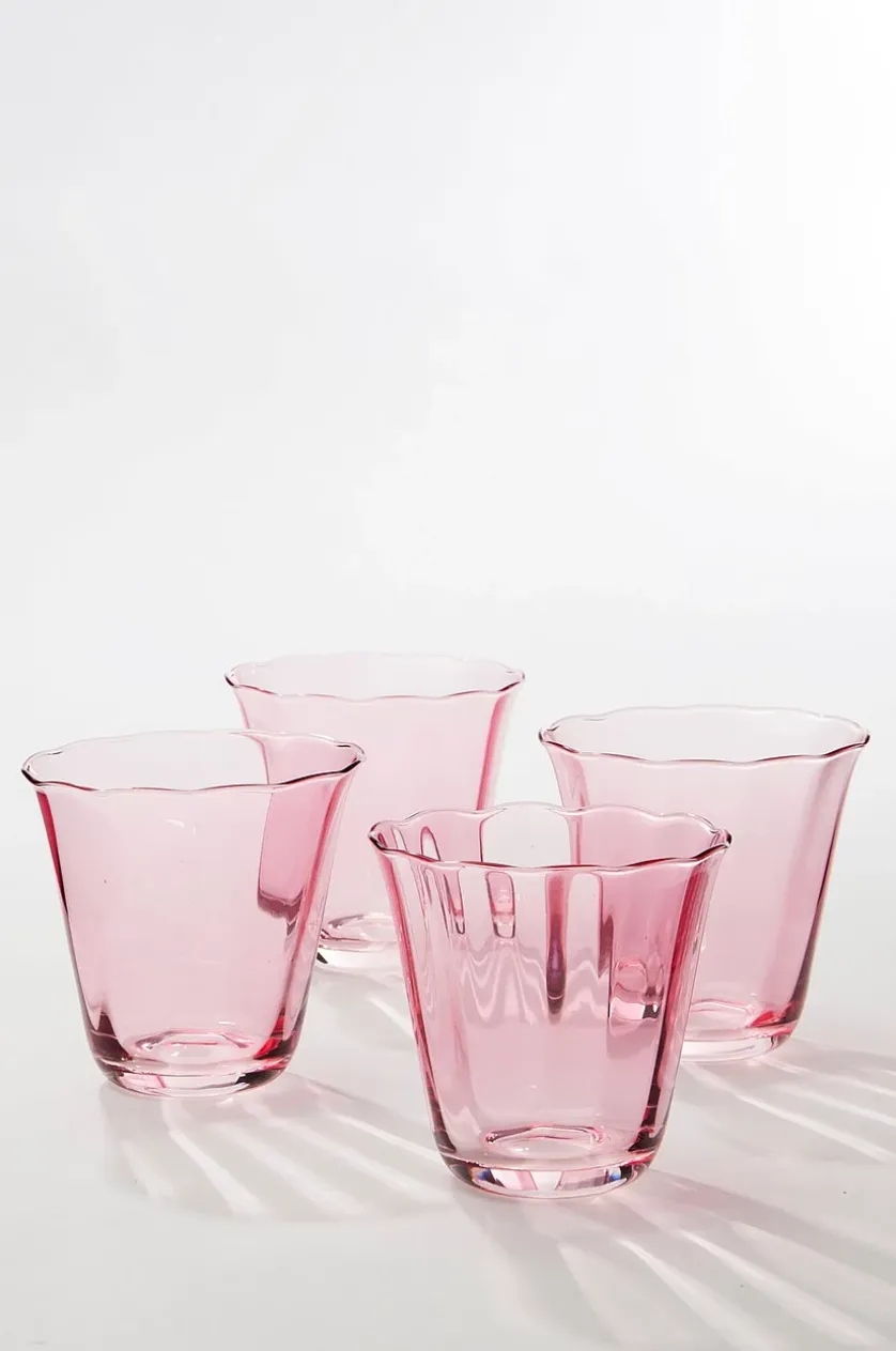 TULIP Glas mit Becher 4er-Pack
