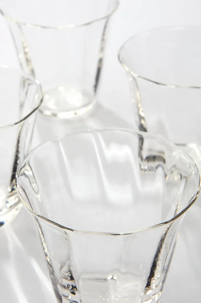 TULIP Glas mit Becher 4er-Pack
