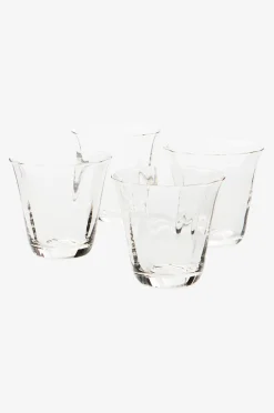 TULIP Glas mit Becher 4er-Pack