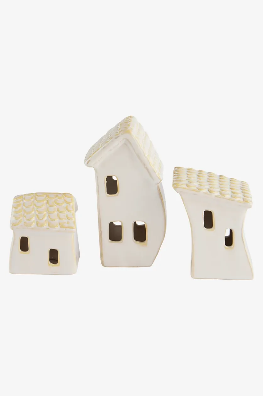 VILLAGE Dekorationshaus 3er-Pack