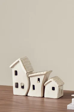 VILLAGE Dekorationshaus 3er-Pack