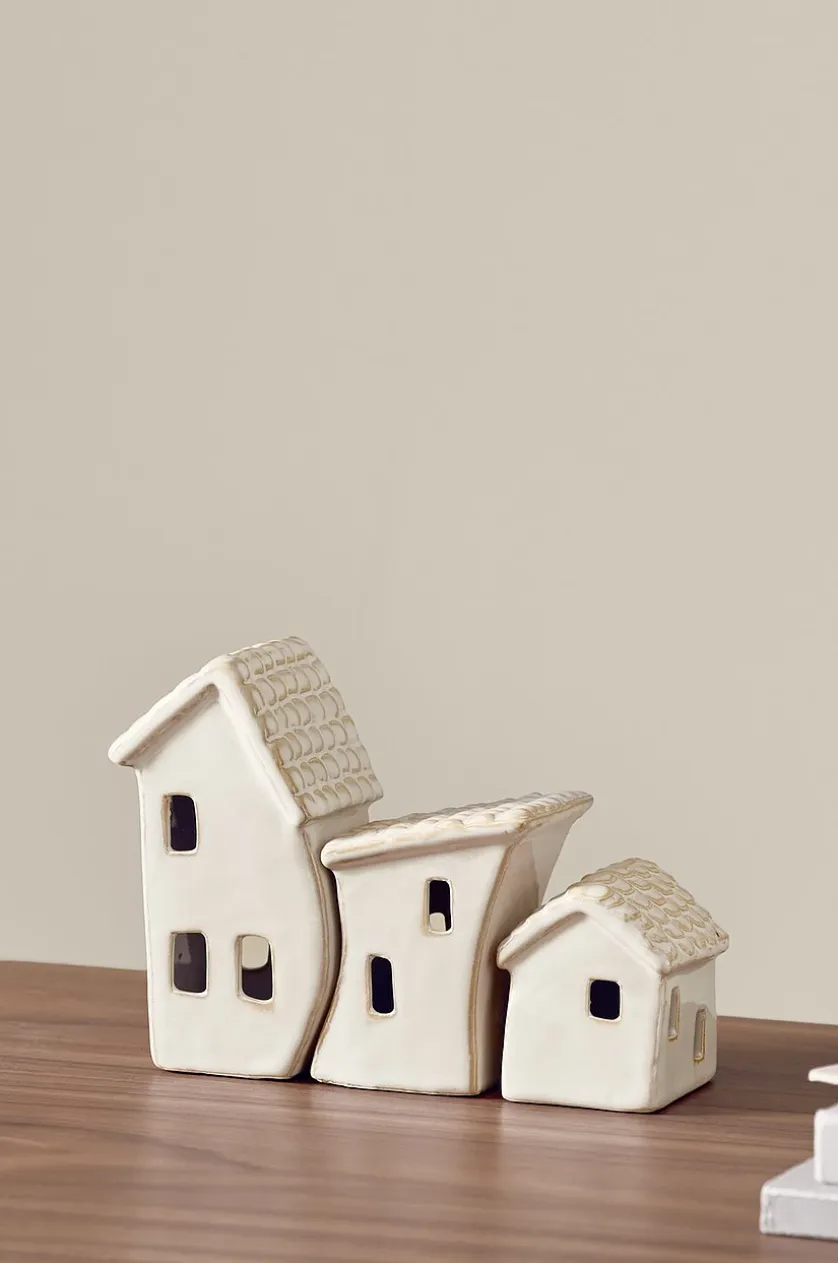 VILLAGE Dekorationshaus 3er-Pack