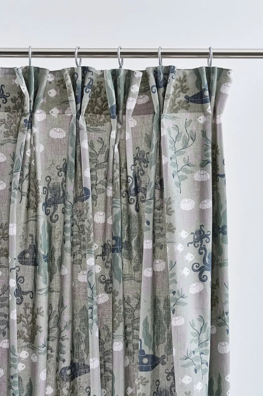 WATERS Vorhang Leinenmischung im 2er-Pack