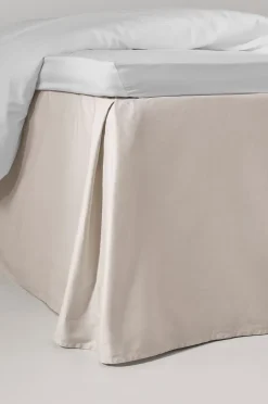 ZACK SATIN Bettbehang aus Satin 45 cm organisch