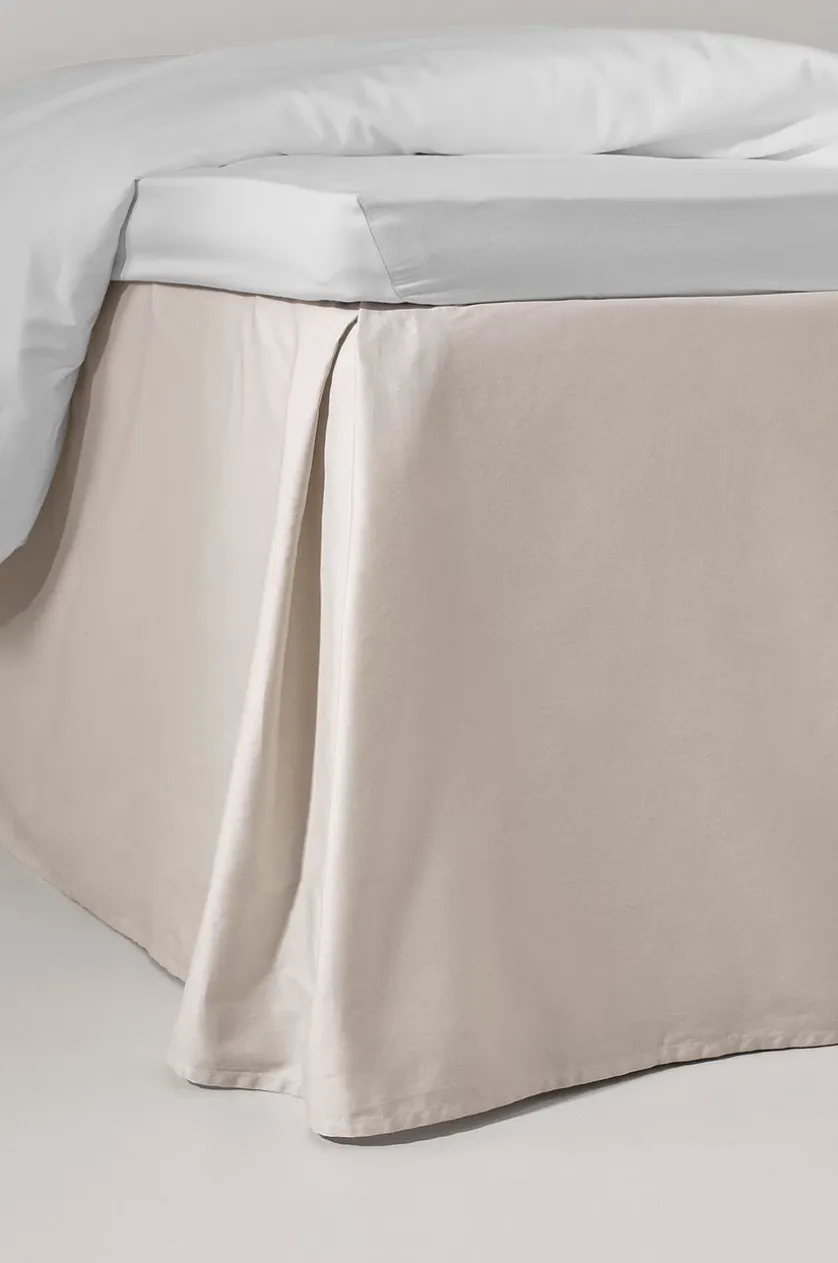 ZACK SATIN Bettbehang aus Satin 60 cm organisch
